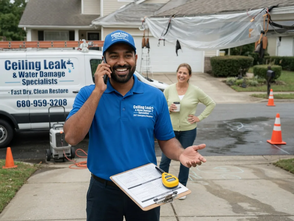 Ceiling Leak Cleanup Riverside, IA FAQs